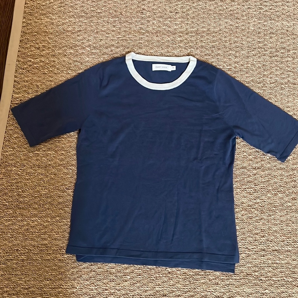 Mersea blue top
